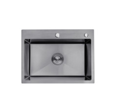 купить недорого Кухонна мийка Kroner KRP Schwarze - 5843HM PVD (3.0/1.0 мм)