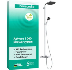 купити недорого Душевая система hansgrohe Activera S 240 1jet EcoSmart с термостатом Ecostat Fine хром (28871000)