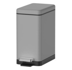купити недорого Ведро для мусора с плавным закрытием Koer TC-010206-07 6 л серое (KR5596)