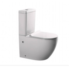 купить недорого Унитаз-компакт Aquastream Nuoro с бачком и сиденьем дюропласт Ultra Flush (18 843)