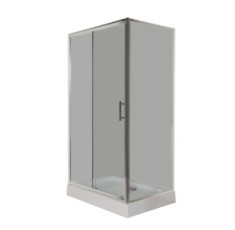 купити недорого Душевая кабина INSANA Fiona 90 (RC) Grey 110*90*205 мелкий поддон 15 см ( А0059247 )