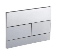 купити недорого Панель змиву Koer KT-0603-01 240x160x10мм пластикова, кнопка лінійна (KR5319)