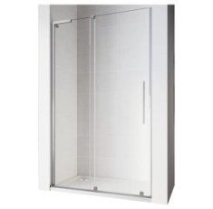купити недорого Душевая дверь в нишу Koer SR SD07 Walk-In 120x200 см, стекло Easy Clean 8мм, Хром (KR5773)