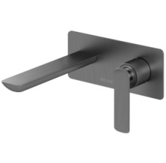 купити недорого Смеситель для раковины (умывальника) KOHLMAN EXPERIENCE GRAPHITE + BOX скрытого монтажа * (QW185EG)