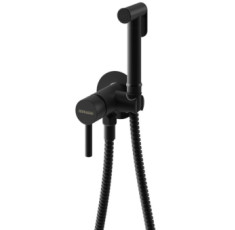 купити недорого Набор гигиенического душа KOHLMAN AXEL BLACK (QW135AB)