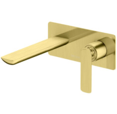 купити недорого Смеситель для раковины (умывальника) KOHLMAN EXPERIENCE BRUSHED GOLD + BOX скрытого монтажа * (QW185EGDB)