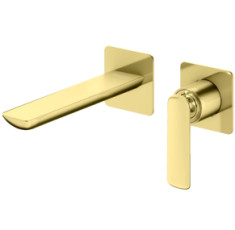 купити недорого Смеситель для раковины (умывальника) KOHLMAN EXPERIENCE GOLD + BOX скрытого монтажа * (QW180EGD)