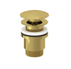 купити недорого Донний клапан Push-Open 10426N0-00 brushed gold Kludi