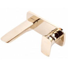 купити недорого Life Смеситель для умывальника скрытого монтажа золотой (981578 NEWARC)