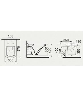 Унітаз підвісний IDEVIT Vega 2804-0606-07