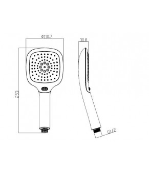 Ручной душ Koller Pool SH 518