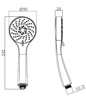 Ручной душ Koller Pool SH 515