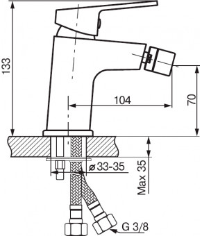 Смеситель Koller Pool Kvadro (KR 0300)