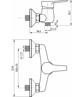 Смеситель Koller Pool Round (RN 0400)