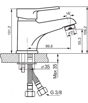 Смеситель Koller Pool Round (RN 0200)