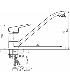 Смеситель Koller Pool Twin (TN0900)