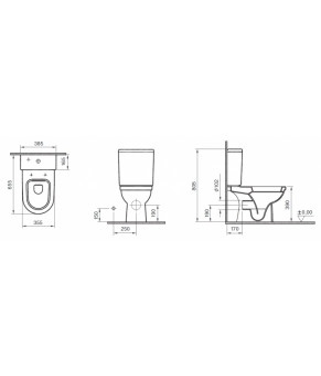 Унитаз Koller Pool Form 300 (9729N003-7200)