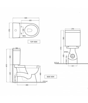 Унитаз Jaquar Opal (OPS-WHT-15751UFP)