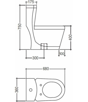 Унитаз Jaquar Opal (OPS-WHT-15851SN)