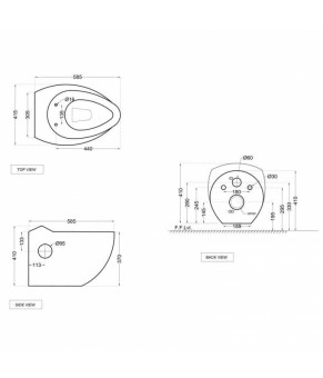 Унитаз Jaquar Fusion (FSS-WHT-29951)