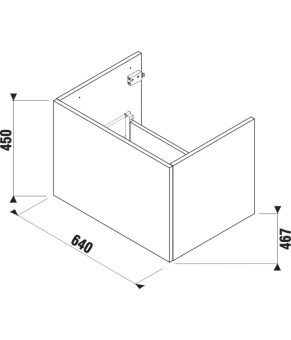Тумба Jika Cubito Белая H41J4243015001