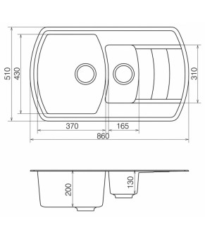 Кухонная мойка Vankor Norton NMP 04.86 Sahara