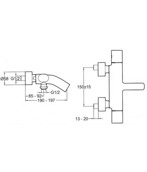 Смеситель Jacob Delafon Talan E10105RU-CP