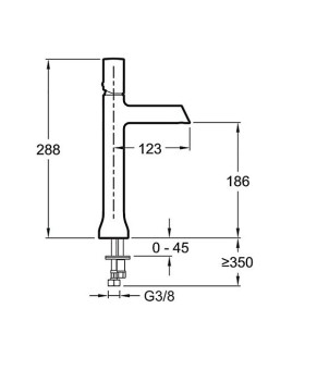 Смеситель Jacob Delafon Toobi E8960-CP