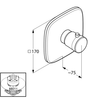 Смеситель Kludi Ambienta 537290575