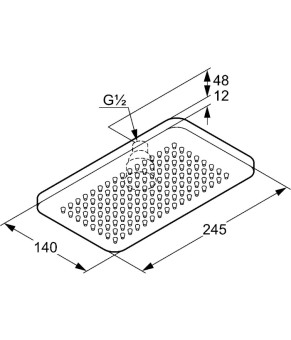 Верхний душ Kludi A-QA 4940205-00