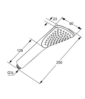 Ручной душ Kludi Fizz 6760005-00