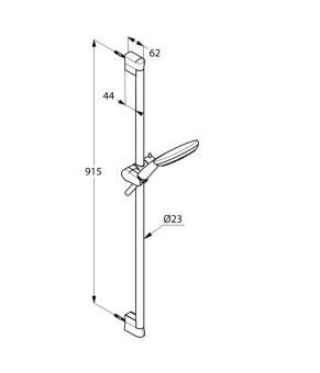 Душевой гарнитур Kludi Freshline 6794005-00