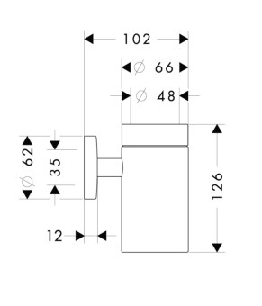 Стакан Hansgrohe Logis 40518000