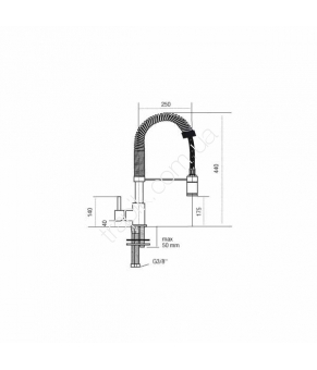 Смеситель CM SPA Acquamix 9107MISCCRM