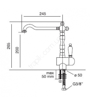 Смеситель CM SPA Acquamix 9209MISCSAT