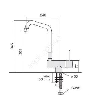 Смеситель CM SPA Acquamix 9210MISCSAT