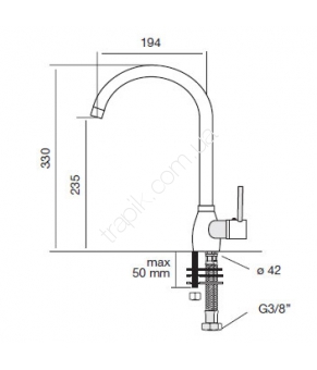 Смеситель CM SPA Acquamix 9213MISCCRM