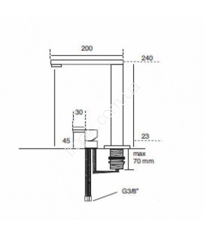 Смеситель CM SPA Acquamix 9230MISCCRM
