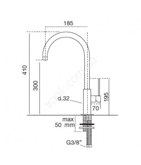 Смеситель CM SPA Acquamix 9231MISCCRM