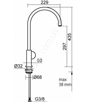 Смеситель CM SPA Acquamix 9401MISCCRM