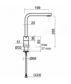 Смеситель CM SPA Acquamix 9402MISCCRM
