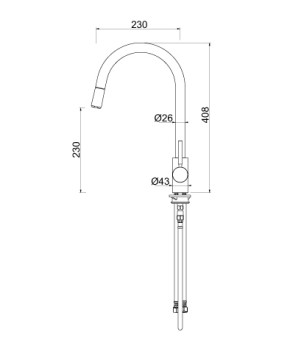 Смеситель CM SPA Mixers Stone Metal System 9500