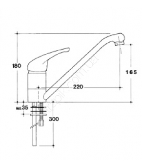 Смеситель CM SPA Mixers Stone Metal System 9506