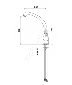 Смеситель CM SPA Mixers Stone Metal System 9505