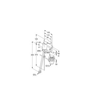 Смеситель Kludi Pure and Easy 373850565