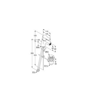 Смеситель Kludi Pure and Easy 375330565