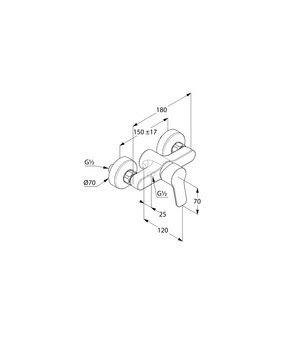 Смеситель Kludi Pure and Easy 378410565