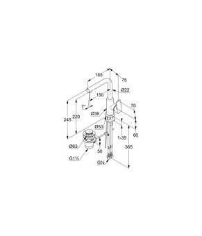 Смеситель Kludi Pure and Style 400250575