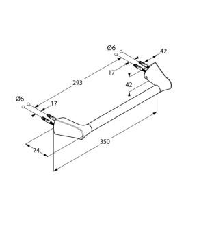 Поручень Kludi Ambienta 5398105