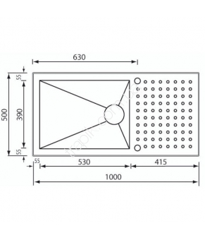 Мойка CM SPA Punto Quadro 10906